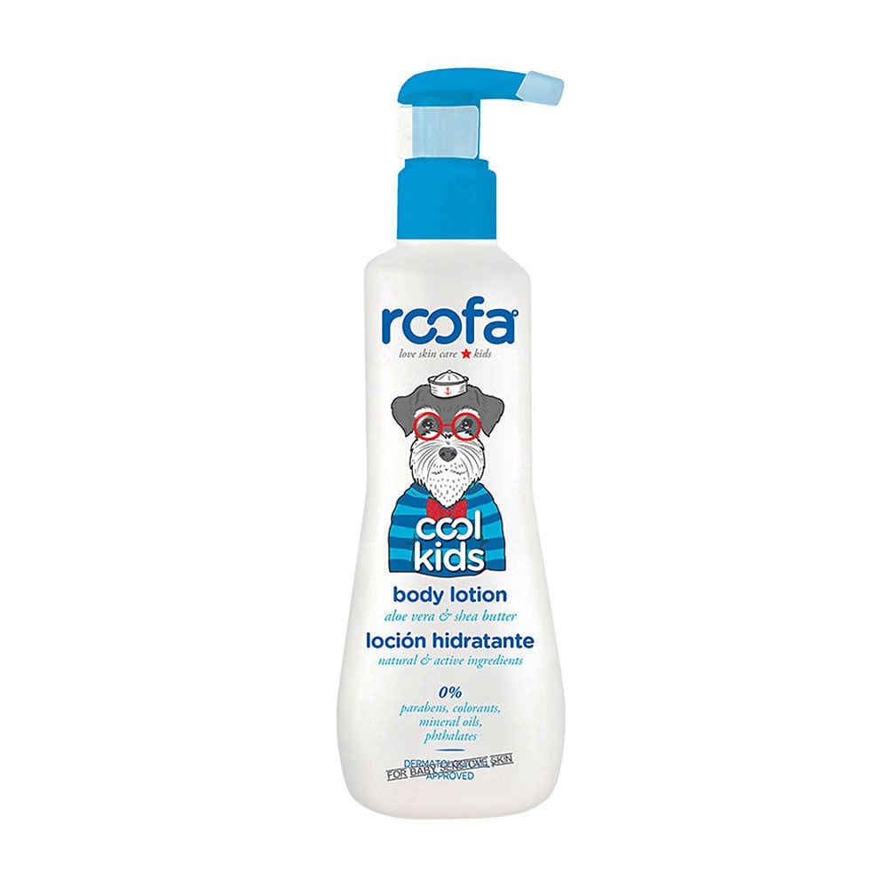 Дитячий лосьйон для тіла Roofa Cool Kids Body Lotion з алое вера та олією ши, 300 мл